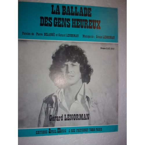 La Ballade Des Gens Heureux