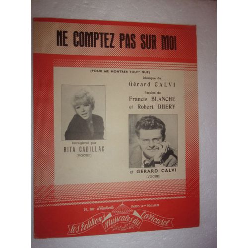 Ne Comptez Pas Sur Moi