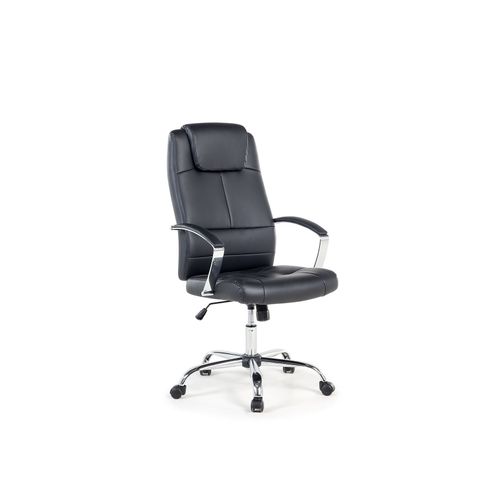 Chaise De Bureau En Cuir Pu Noir Winner