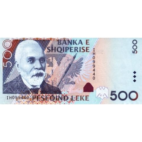 Albanie 2007 Billet Neuf Unc De 500 Leke Pick 72a