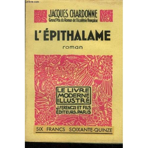 L Épithalame,N° 185 Le Livre Moderne Illustré.