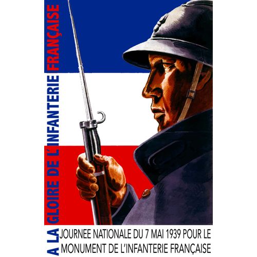 Affiche Infanterie