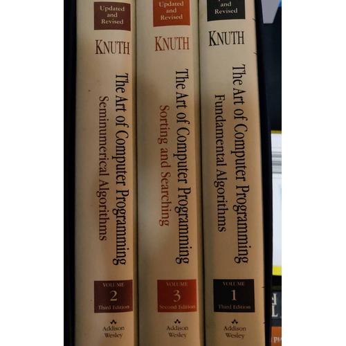 The Art Of Computer Programming Coffret 3 Volumes : Volume 1, Fundamental Algorithms - Volume 2, Seminumerical Algorithms - Volume 3, Sorting And Searching