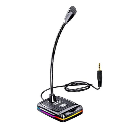 Support de bureau Microphone Plug & Play Ordinateur Microphone