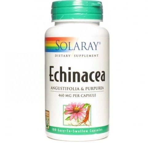 Solaray Equinacea Pur-Angus 460 Mg 100 Caps 
