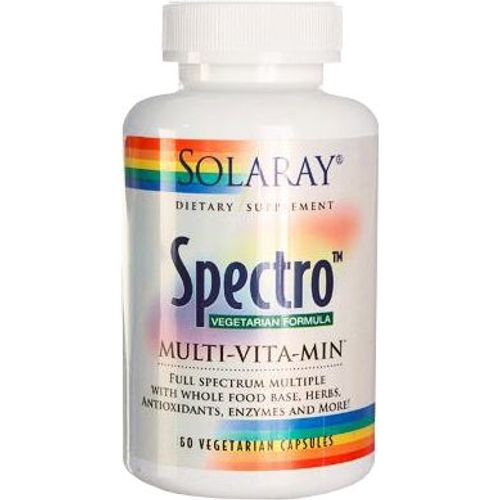 Solaray Spectro Multi Vitaminas Y Minerales 60 Vcaps 