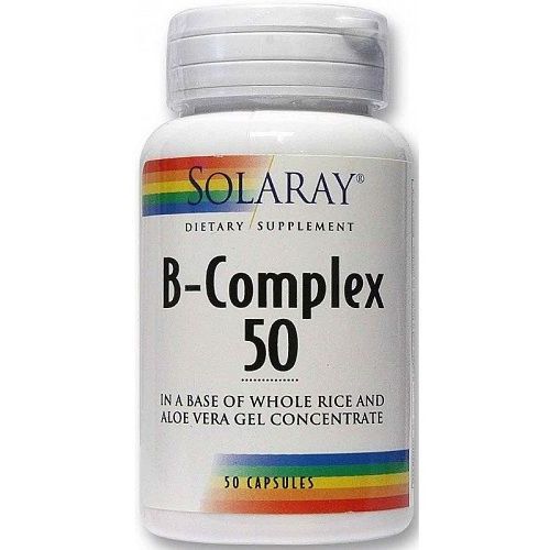 Solaray B Complex 50 Caps 