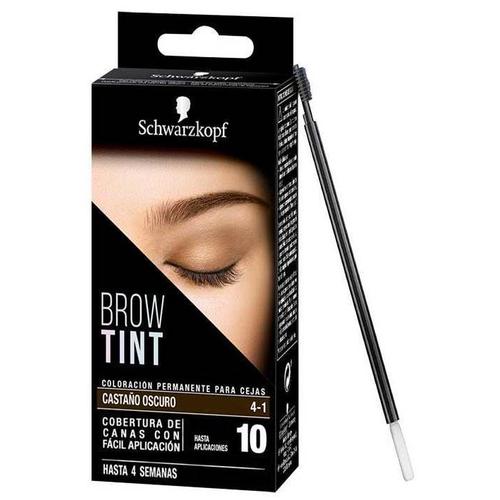 Schwarzkopf Brow Tint Dark Brown 4-1 