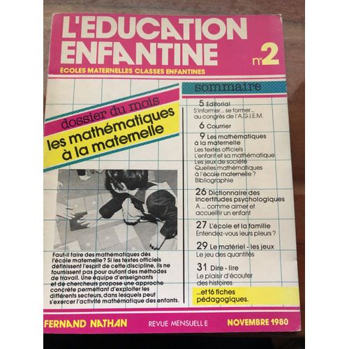 L Education Enfantine  2 