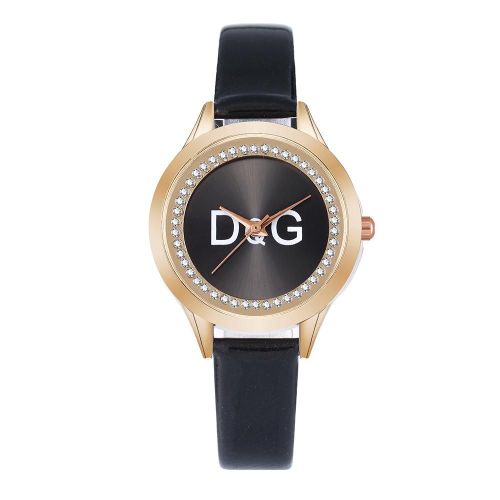 Montres À Quartz Pour Femmes, Montre-Bracelet En Diamant De Luxe, Breloque, Montre-Bracelet Rose, Simple