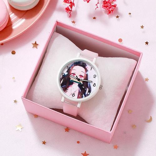 Montre En Silicone Avec Personnages De Dessin Animé Pour Enfants, Bracelet Lumineux, Pour Garçons Et Filles, Cadeau De Fête