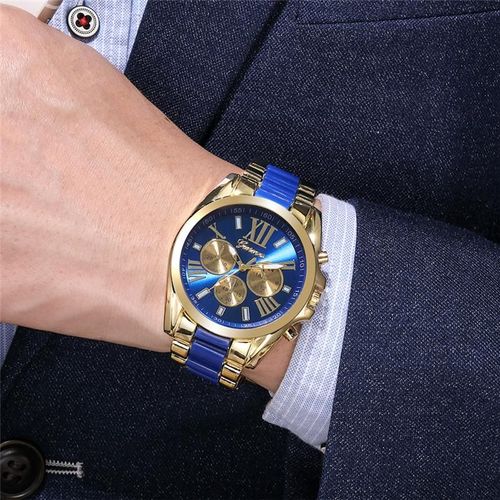 Montre De Luxe Trois Yeux Étanche Pour Femmes, Bracelet En Acier Rose Or, Bracelet De Marque Supérieure