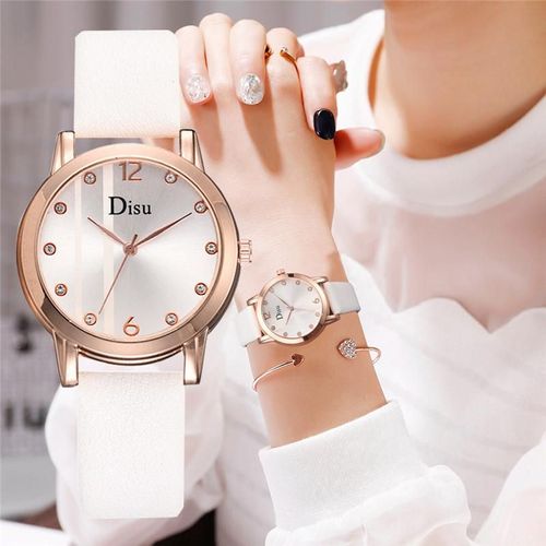Montres À Quartz Avec Petit Cadran En Diamant Pour Femmes, Élégantes, De Luxe, Décontractées, Pour Robe, Horloge Avec Bracelet En Cu