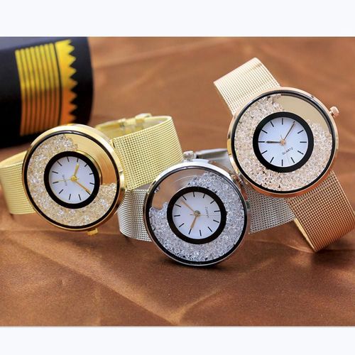 Montre-Bracelet Simple Et Romantique Pour Femmes, En Or Rose, À La Mode