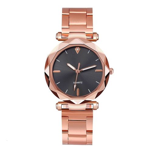 Montre Bracelet En Acier Pour Femmes, Décontractée, Cadran Strass, Luxe, Atmosphère, Cadeau, Collection 2020