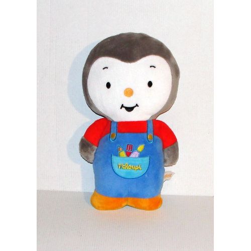 Tchoupi Doudou Peluche Coussin T'choupi Jemini 28cm