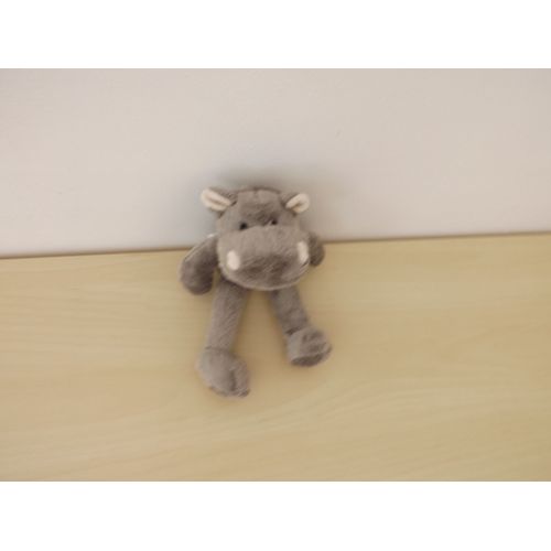 Doudou Hippopotame Marron Histoire D'ours