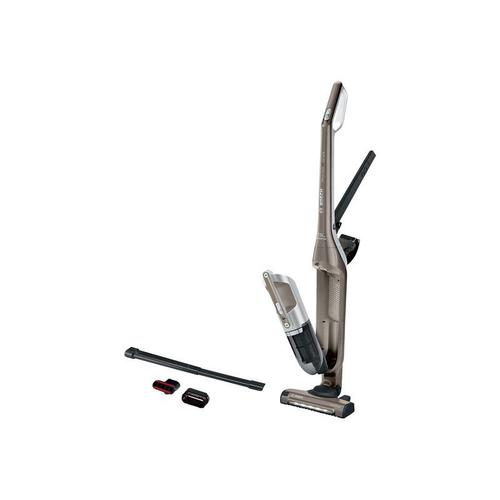 Bosch Flexxo BBH3ALL23 - Aspirateur - balai/à main (2-en-1) - sans sac - sans fil - métallisé champagne