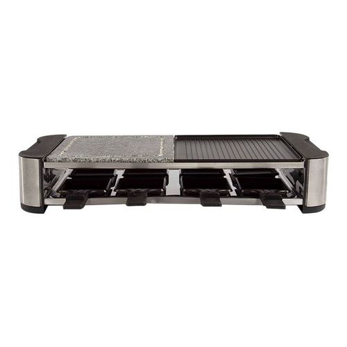 Livoo DOC222 - Raclette/grill/pierre à griller - 1.2 kWatt - noir/gris