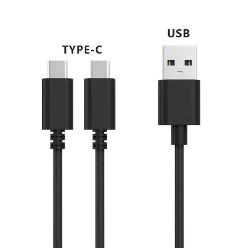 3m Câble De Charge D'alimentation De Ligne Usb De Type-C Compatible Pour Console Switch / Switch Lite / Ps5 / Xbox One