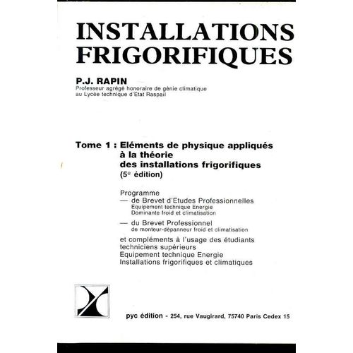 Installations Frigorifiques