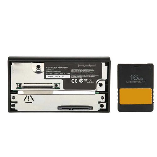 Adaptateur réseau SATA et carte mémoire avec 16 mo de mémoire, McBoot gratuit pour PS2