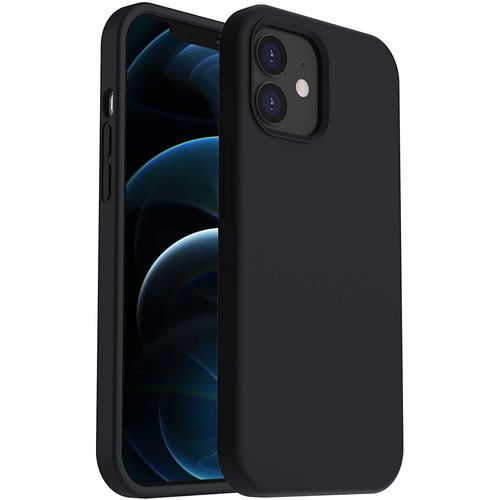 Coque Silicone Tpu Couleur Noire Pour Iphone 12 Mini Little Boutik® Couleur :