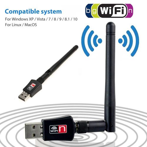 Adaptateur WiFi USB 3.0 double bande, récepteur 1200 Mbps, avec carte 5G/2.4G, antenne, pour ordinateur portable