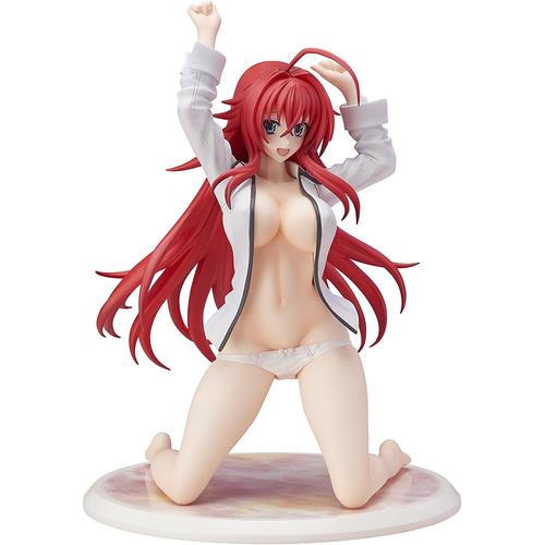 Kyokubi Girls Glamorous High School Dxd Born Rias Gremory: Temptation In Bare Shirt Ver. 1/10th Scale Pvc Painted Complete Figure [Import Japonais]