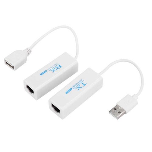 Câble d'extension Ethernet RJ45 USB 2.0 de 200M, adaptateur de réseau H