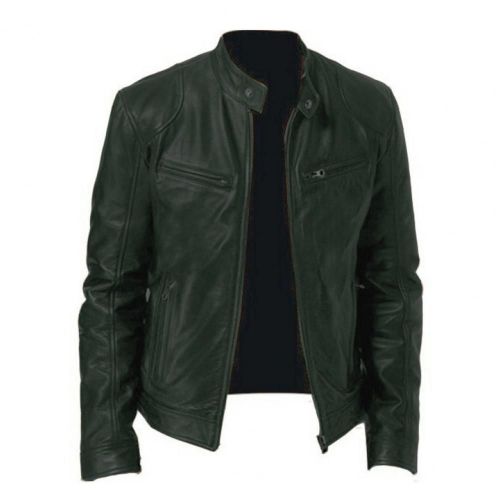 Manteau Coupe-Vent À Manches Longues Pour Homme, Veste Populaire Avec Poches Et Fermeture Éclair, Printemps Automne
