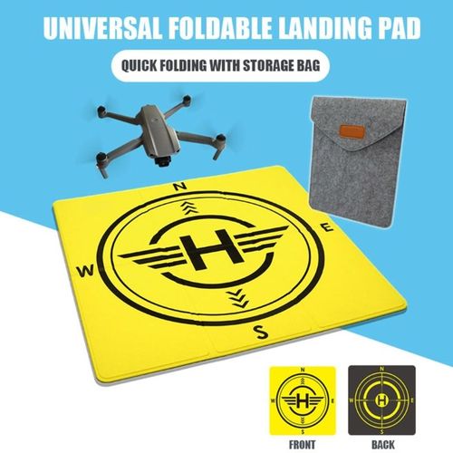Tapis D'atterrissage Pliable Pour Drones, 43cm, Avec Sac De Rangement, Pour Se Garer-Générique