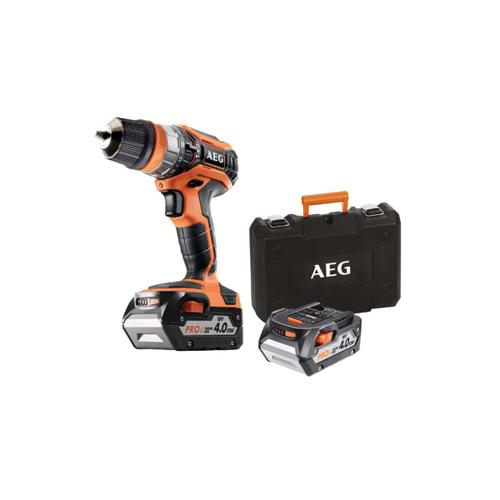 Perceuse à percussion AEG PRO - BSB18C2X-402C - 18V - 2 batteries 4,0 Ah - 1 chargeur