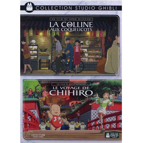 Collection Studio Ghibli - La Colline Aux Coquelicots - Le Voyage De Chihiro - Hayao Miyazaki
