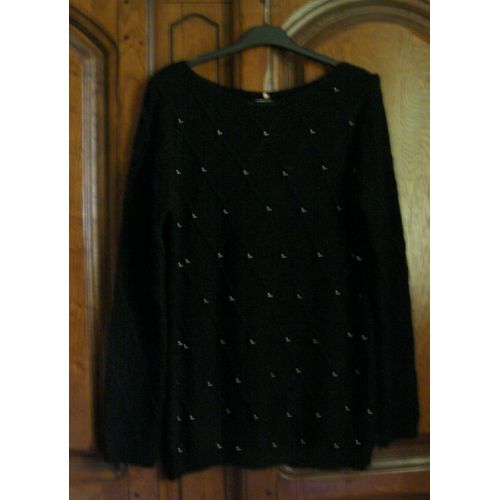 Pull Noir Betty Barclay - Taille 40