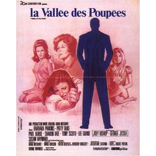 La Vallée Des Poupées - Mark Robson -Sharon Tate - Barbara Parkins - Affiche Originale Cinéma - 42,5 X 54 - 1967 -