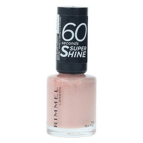 60 Seconds Super Shine #724-Sea Fizz - Rimmel London - Crayon Blanc Pour Ongles 