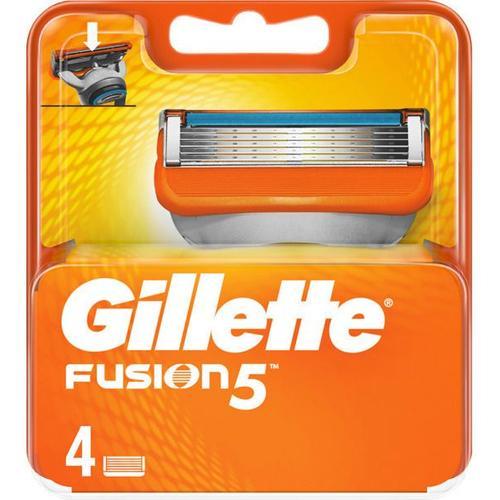 Gillete Fusion 5 Pieces De Gillette Fusion 4 Unités 