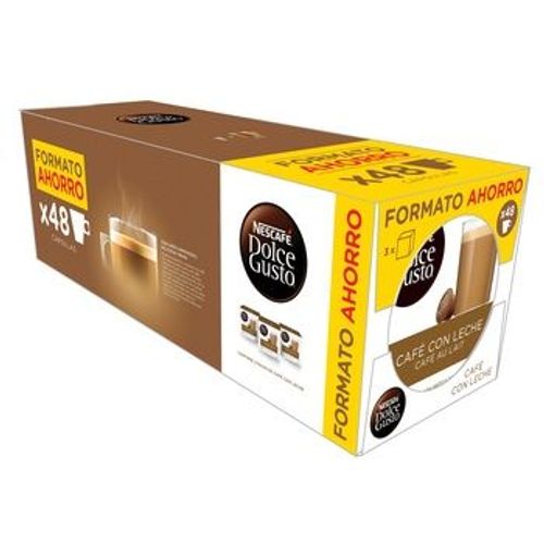 Capsules De Café Nescafé Dolce Gusto Cafe Au Lait (48 Uds)