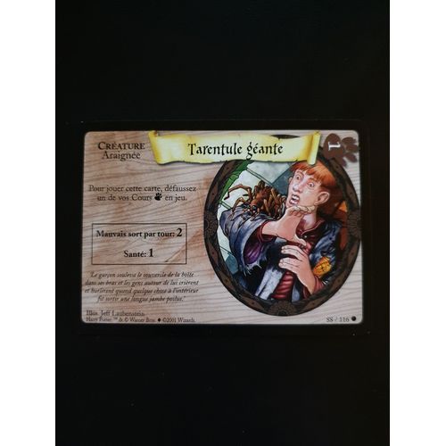Harry Potter Tarentule Géante 88/116 Set De Base Fr