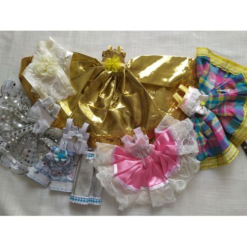 Lot De Vetement Pour Poupee Mannequin(Barbi) Faits Main