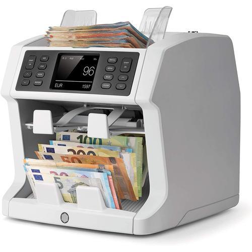 Safescan 2985-Sx Compteuse Et Trieuse De Billets De Banque À Double Poche