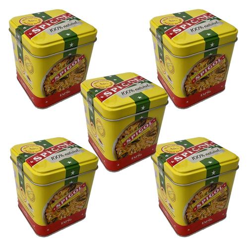 Lot 5x Epices Spigol Naturel - Boîte 100g