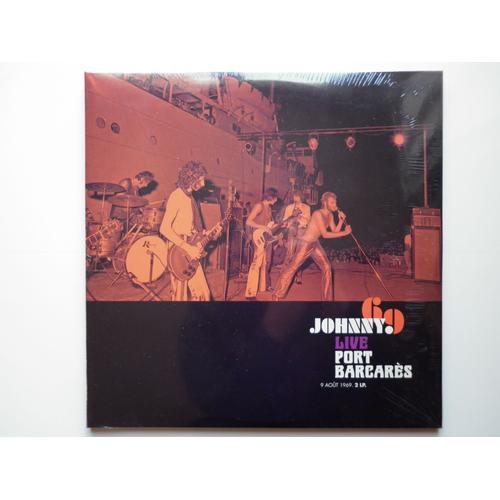 Johnny Hallyday double 33Tours vinyles Port Barcares 1969 couleur 500ex  Exclusivité