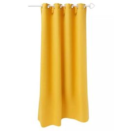 Rideau Occultant 140 X 180 Cm - Couleur Jaune Curry