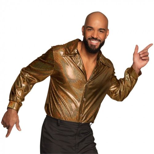Chemise Shiny Or Adulte
