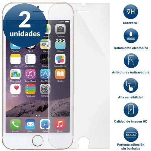 [2 Unidades] Protector Film Trempé Apple Iphone 7 Film Protector 9h, Protector Pantalla Alta Resistencia A Golpes