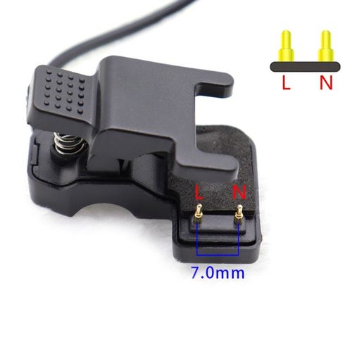 Chargeur De Montre Intelligente Universel, Câble De Chargement Usb 3 Broches 3/4/7mm, Clip, Bracelet Intelligent, Fil 2/3 Broches Pour Tw64 Tw68