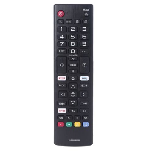T�l�commande avec Netflix Prime, Compatible avec Smart Tv
