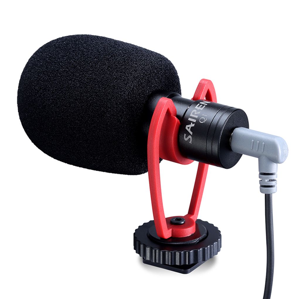 SAIREN-Microphone  condensateur pour appareil photo 3, 5mm,... - 2
